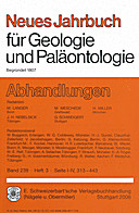 Cover image of: Neues Jahrbuch für Geologie und Paläontologie - Abhandlungen Band 239 Heft 3