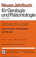 Cover image of: Neues Jahrbuch für Geologie und Paläontologie - Abhandlungen Band 241 Heft 2