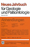 Cover image of: Neues Jahrbuch für Geologie und Paläontologie - Abhandlungen Band 241 Heft 3