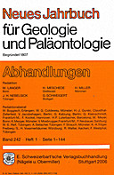 Cover image of: Neues Jahrbuch für Geologie und Paläontologie - Abhandlungen Band 242 Heft 1
