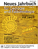 Cover image of: Neues Jahrbuch für Geologie und Paläontologie - Abhandlungen Band 244 Heft 1