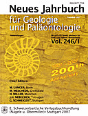 Cover image of: Neues Jahrbuch für Geologie und Paläontologie - Abhandlungen Band 246 Heft 1