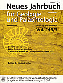 Cover image of: Neues Jahrbuch für Geologie und Paläontologie - Abhandlungen Band 246 Heft 3