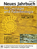 Cover image of: Neues Jahrbuch für Geologie und Paläontologie - Abhandlungen Band 247 Heft 1