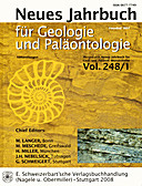 Cover image of: Neues Jahrbuch für Geologie und Paläontologie - Abhandlungen Band 248 Heft 1