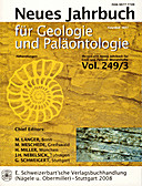 Cover image of: Neues Jahrbuch für Geologie und Paläontologie - Abhandlungen Band 249 Heft 3
