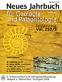 Cover image of: Neues Jahrbuch für Geologie und Paläontologie - Abhandlungen Band 250 Heft 3