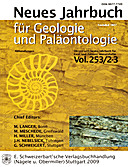 Cover image of: Neues Jahrbuch für Geologie und Paläontologie - Abhandlungen Band 253 Heft 2-3