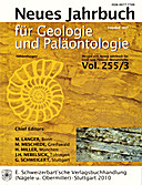Cover image of: Neues Jahrbuch für Geologie und Paläontologie - Abhandlungen Band 255 Heft 3