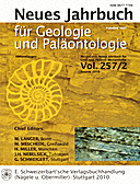 Cover image of: Neues Jahrbuch für Geologie und Paläontologie - Abhandlungen Band 257 Heft 2