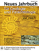 Cover image of: Neues Jahrbuch für Geologie und Paläontologie - Abhandlungen Band 258 Heft 1