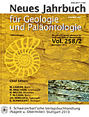Cover image of: Neues Jahrbuch für Geologie und Paläontologie - Abhandlungen Band 258 Heft 2