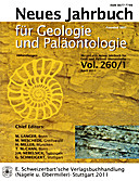 Cover image of: Neues Jahrbuch für Geologie und Paläontologie - Abhandlungen Band 260 Heft 1