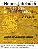 Cover image of: Neues Jahrbuch für Geologie und Paläontologie - Abhandlungen Band 260 Heft 2