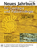 Cover image of: Neues Jahrbuch für Geologie und Paläontologie - Abhandlungen Band 262 Heft 2