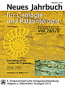 Cover image of: Neues Jahrbuch für Geologie und Paläontologie - Abhandlungen Band 265 Heft 2