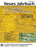Cover image of: Neues Jahrbuch für Geologie und Paläontologie - Abhandlungen Band 266 Heft 2