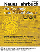 Cover image of: Neues Jahrbuch für Geologie und Paläontologie - Abhandlungen Band 266 Heft 3