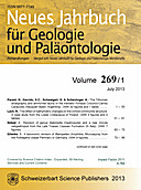 Cover image of: Neues Jahrbuch für Geologie und Paläontologie - Abhandlungen Band 269 Heft 1