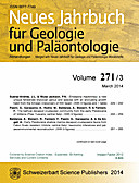 Cover image of: Neues Jahrbuch für Geologie und Paläontologie - Abhandlungen Band 271 Heft 3