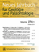 Cover image of: Neues Jahrbuch für Geologie und Paläontologie - Abhandlungen Band 274 Heft 1
