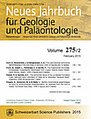 Cover image of: Neues Jahrbuch für Geologie und Paläontologie - Abhandlungen Band 275 Heft 2