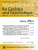 Cover image of: Neues Jahrbuch für Geologie und Paläontologie - Abhandlungen Band 276 Heft 3