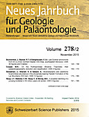 Cover image of: Neues Jahrbuch für Geologie und Paläontologie - Abhandlungen Band 278 Heft 2
