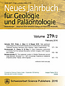 Cover image of: Neues Jahrbuch für Geologie und Paläontologie - Abhandlungen Band 279 Heft 2