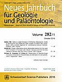 Cover image of: Neues Jahrbuch für Geologie und Paläontologie - Abhandlungen Band 282 Heft 1
