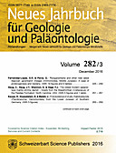 Cover image of: Neues Jahrbuch für Geologie und Paläontologie - Abhandlungen Band 282 Heft 3