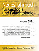 Cover image of: Neues Jahrbuch für Geologie und Paläontologie - Abhandlungen Band 283 Heft 3