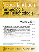Cover image of: Neues Jahrbuch für Geologie und Paläontologie - Abhandlungen Band 289 Heft 1