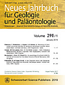 Cover image of: Neues Jahrbuch für Geologie und Paläontologie - Abhandlungen Band 291 Heft 1