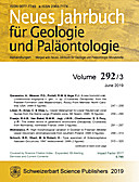 Cover image of: Neues Jahrbuch für Geologie und Paläontologie - Abhandlungen Band 292 Heft 3