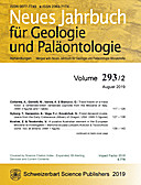 Cover image of: Neues Jahrbuch für Geologie und Paläontologie - Abhandlungen Band 293 Heft 2