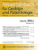 Cover image of: Neues Jahrbuch für Geologie und Paläontologie - Abhandlungen Band 294 Heft 2