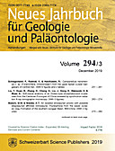 Cover image of: Neues Jahrbuch für Geologie und Paläontologie - Abhandlungen Band 294 Heft 3
