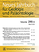 Cover image of: Neues Jahrbuch für Geologie und Paläontologie - Abhandlungen Band 295 Heft 3