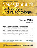 Cover image of: Neues Jahrbuch für Geologie und Paläontologie - Abhandlungen Band 298 Heft 1