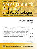 Cover image of: Neues Jahrbuch für Geologie und Paläontologie - Abhandlungen Band 299 Heft 1