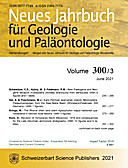 Cover image of: Neues Jahrbuch für Geologie und Paläontologie - Abhandlungen Band 300 Heft 3