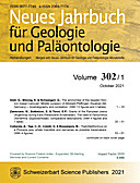 Cover image of: Neues Jahrbuch für Geologie und Paläontologie - Abhandlungen Band 302 Heft 1