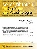 Cover image of: Neues Jahrbuch für Geologie und Paläontologie - Abhandlungen Band 303 Heft 1