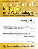 Cover image of: Neues Jahrbuch für Geologie und Paläontologie - Abhandlungen Band 303 Heft 2