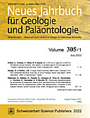 Cover image of: Neues Jahrbuch für Geologie und Paläontologie - Abhandlungen Band 305 Heft 1