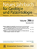 Cover image of: Neues Jahrbuch für Geologie und Paläontologie - Abhandlungen Band 306 Heft 2