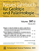 Cover image of: Neues Jahrbuch für Geologie und Paläontologie - Abhandlungen Band 307 Heft 2