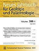 Cover image of: Neues Jahrbuch für Geologie und Paläontologie - Abhandlungen Band 308 Heft 1
