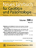 Cover image of: Neues Jahrbuch für Geologie und Paläontologie - Abhandlungen Band 308 Heft 2
